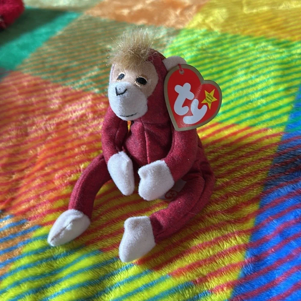 Ty Schweetheart the Orangutan Teenie Beanie Baby